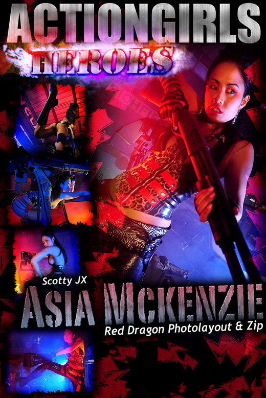 Asia Mckenzie - `Red Dragon` - for ACTIONGIRLS HEROES Asia Mckenzie - `Red Dragon` - for ACTIONGIRLS HEROES